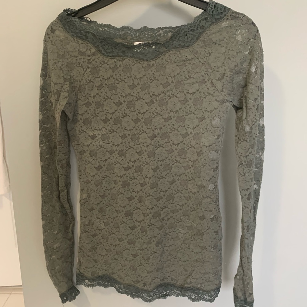 Intimately free people lace layering top